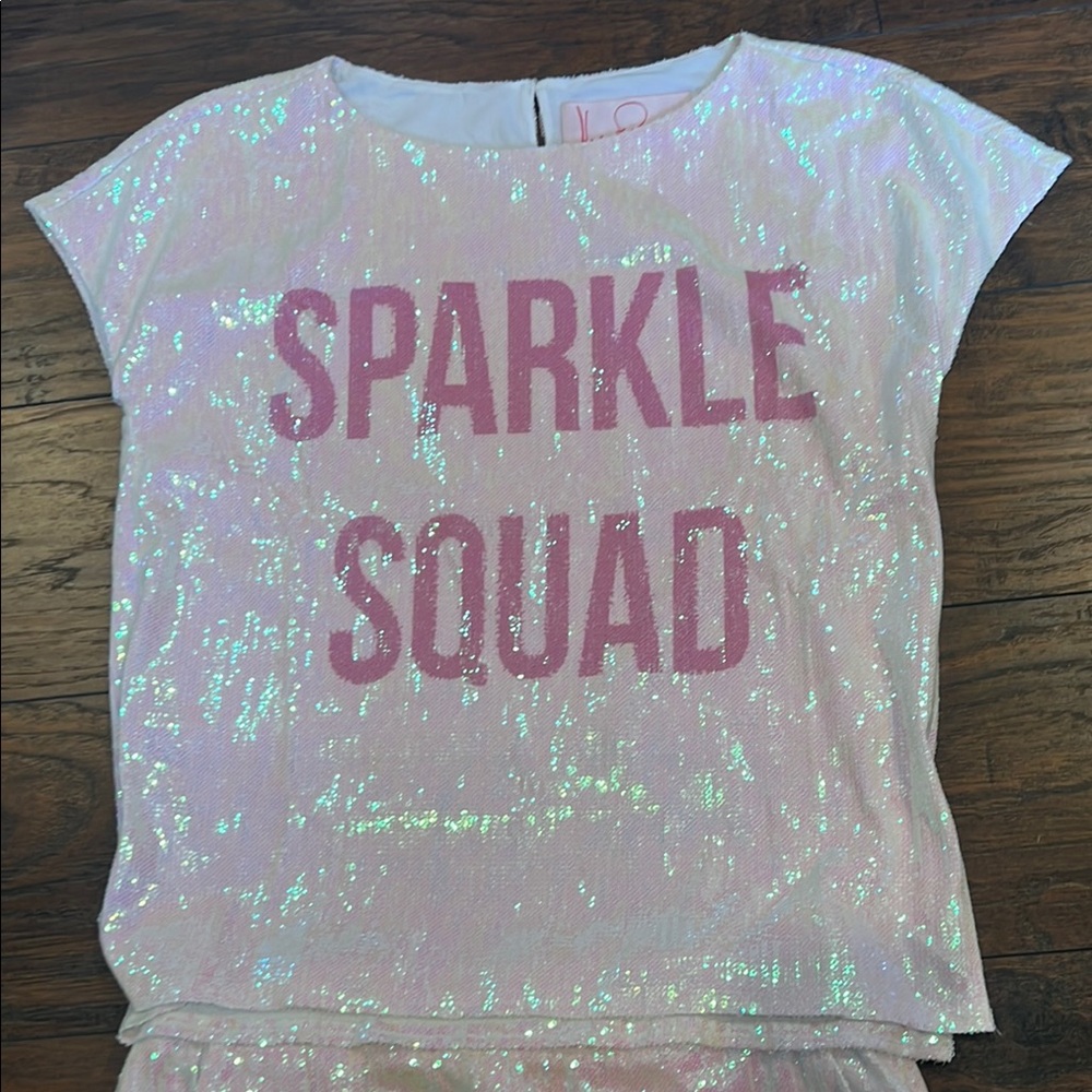 Sparkle Squad Sequin Top